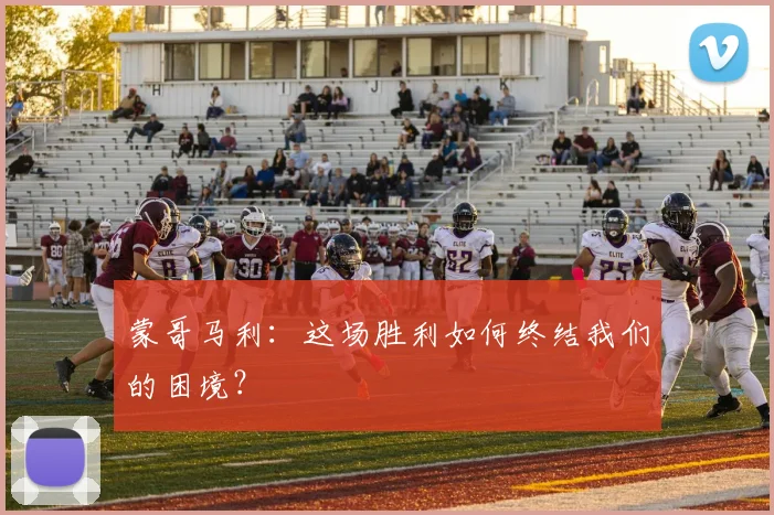 蒙哥马利:这场胜利如何终结我们的困境?